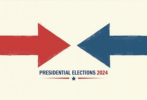 Free Photo us elections 2024 concept