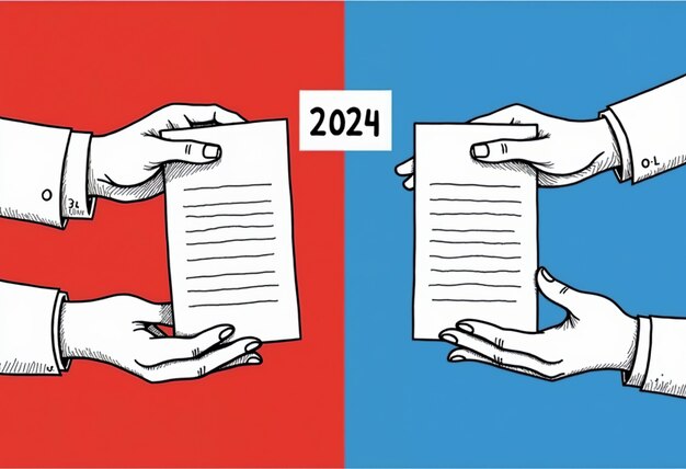 Us elections 2024 concept