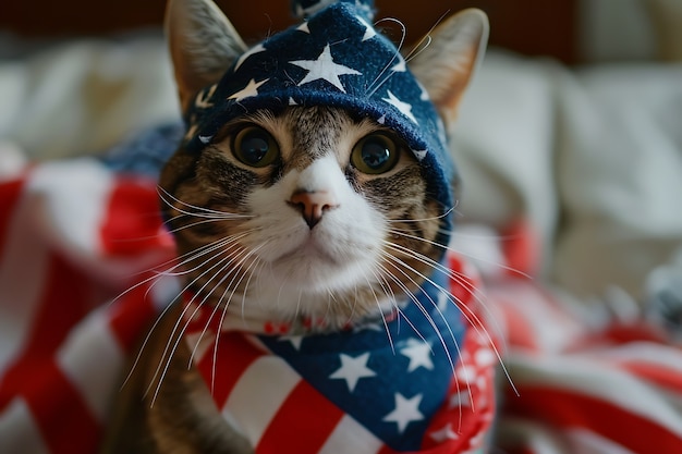 Free photo usa national flag independence day celebration