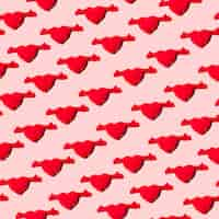 Free photo valentine's day patterns