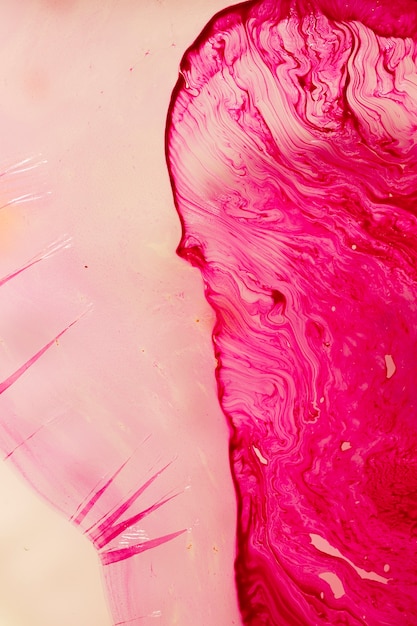 Free photo variety of abstract pink forms