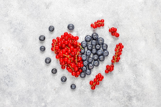 Various fresh summer berries