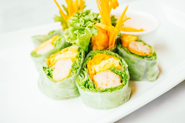 Vegetable spring roll