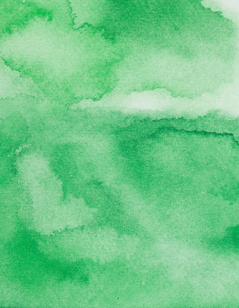 Free photo verdant mix of paints on paper