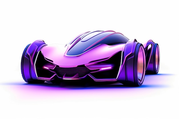 Free Photo view of 3d car model