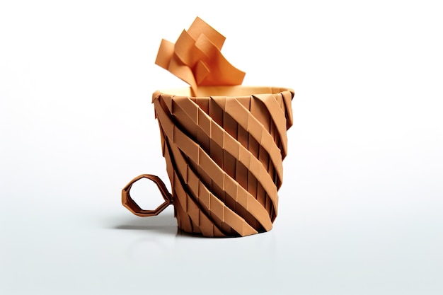 Free photo view of 3d coffee cup