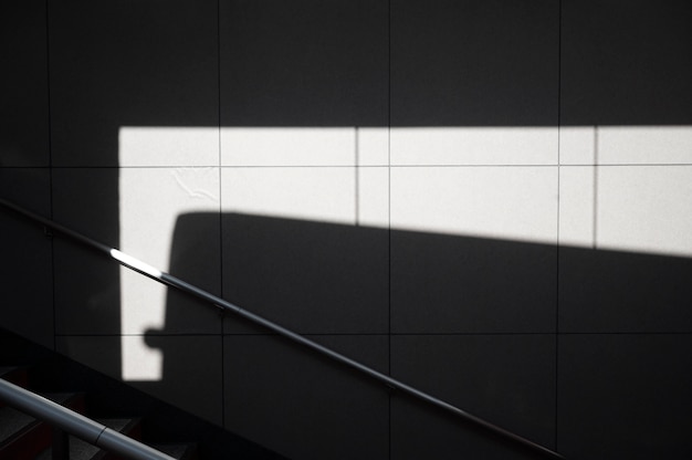 View of abstract outdoors daylight shadows