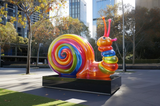 Free photo view of balloon twist sculpture