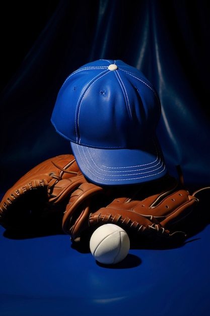 Free Photo view of baseball cap