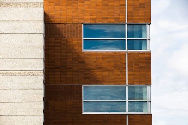 View of building with brick walls 