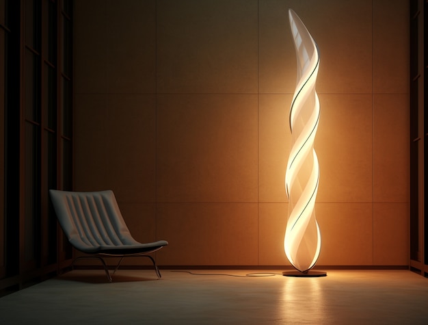 Free Photo view of contemporary photorealistic lamp