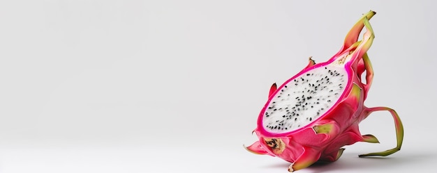 Free Photo view of delicious dragon fruit of pitahaya