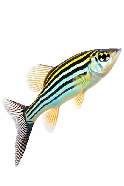 Free photo view of fish with simple background