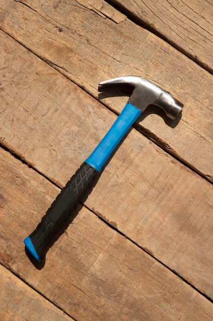 Free Photo view of hammer for construction