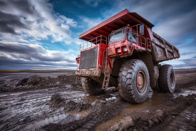 Free photo view of heavy machinery used in the construction industry