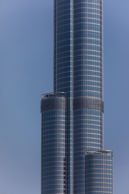  View to a highest tower in the world Burj Khalifa, Dubai UAE