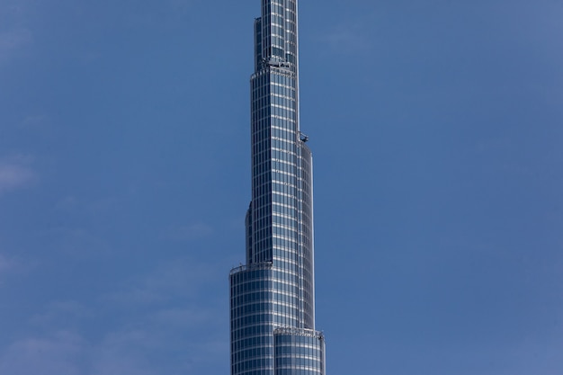 Free Photo  view to a highest tower in the world burj khalifa, dubai uae