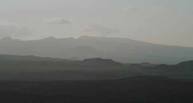 Free photo view of land at the galápagos islands, ecuador