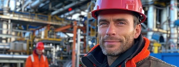 Free photo view of male engineer at work for engineers day celebration