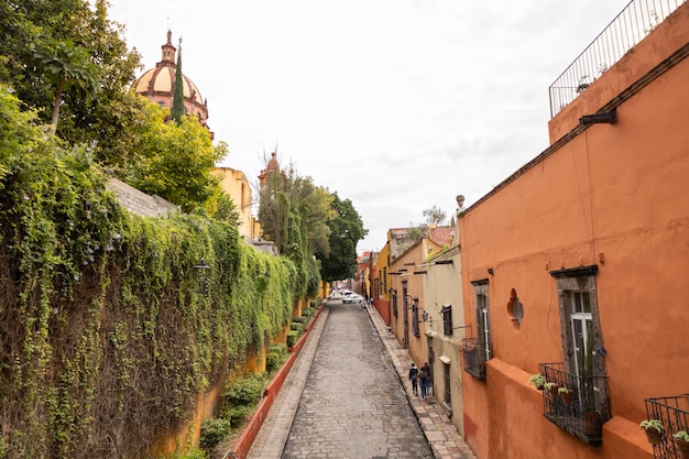 View of mexican architecture and culture