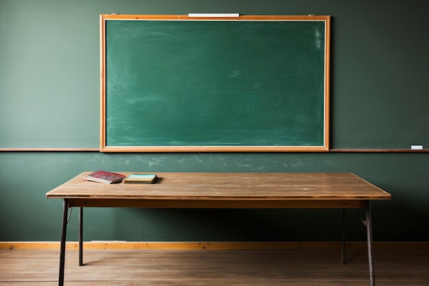 View of modern classroom in school