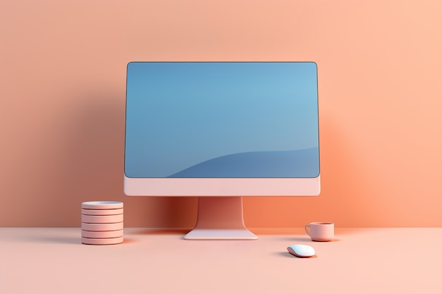 Free Photo view of modern computer screen