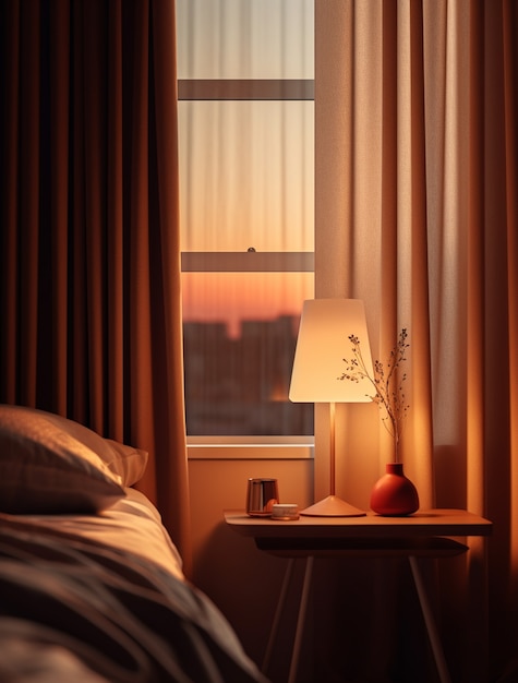 Free Photo view of modern photorealistic lamp