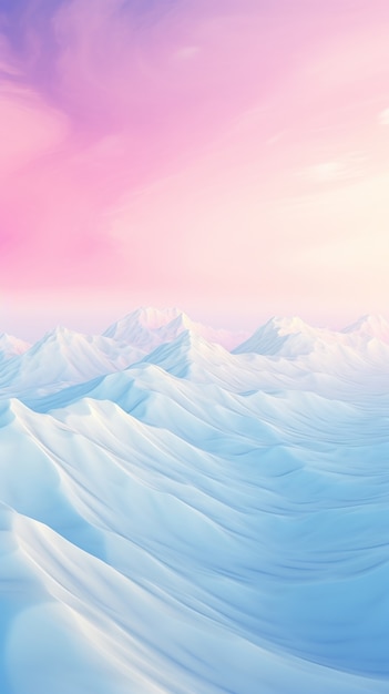 Free Photo view of natural mountain formation with dreamy aesthetic