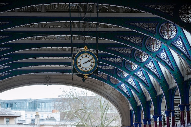 Free Photo view of ornamental clock in london city