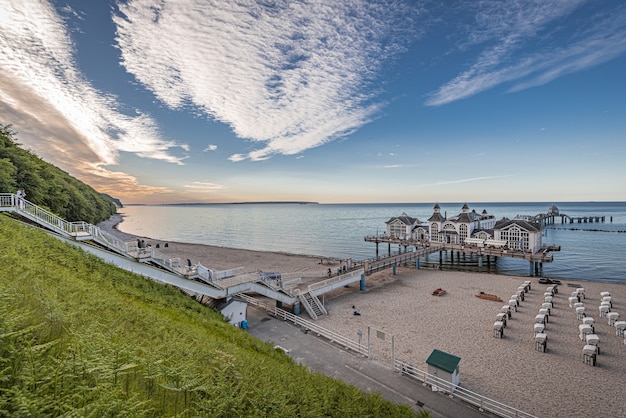 View of the pier Sellin