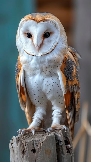 Free Photo view of realistic owl during the day