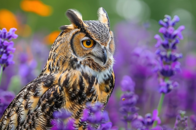 Free photo view of realistic owl during the day