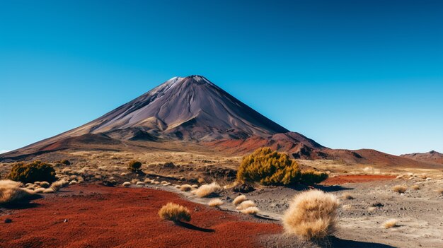 View of spectacular nature landscape