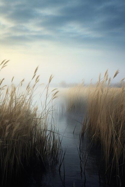 View of spectacular nature landscape