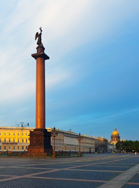 View of St. Petersburg. The Alexander Column