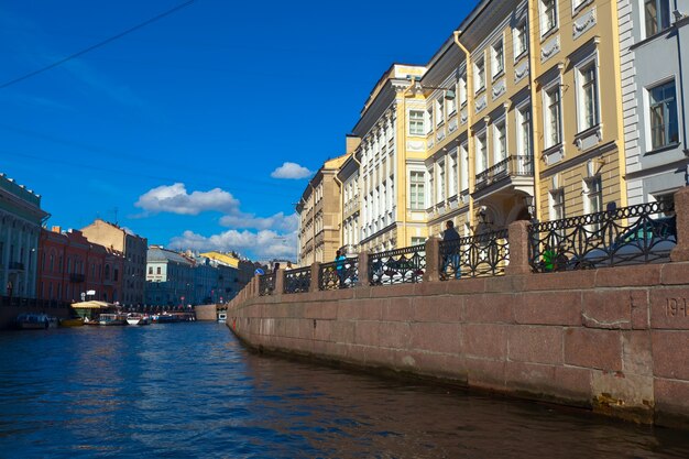 View of St. Petersburg. Moyka River