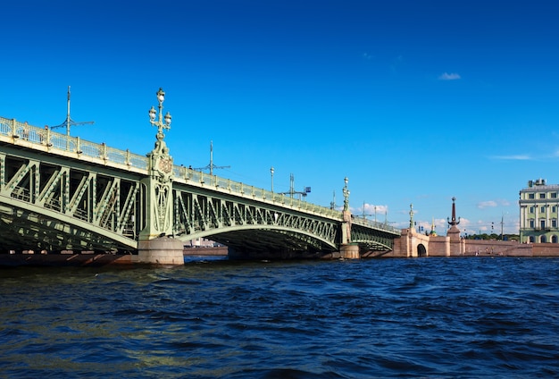 View of St. Petersburg. Trinity Bridge