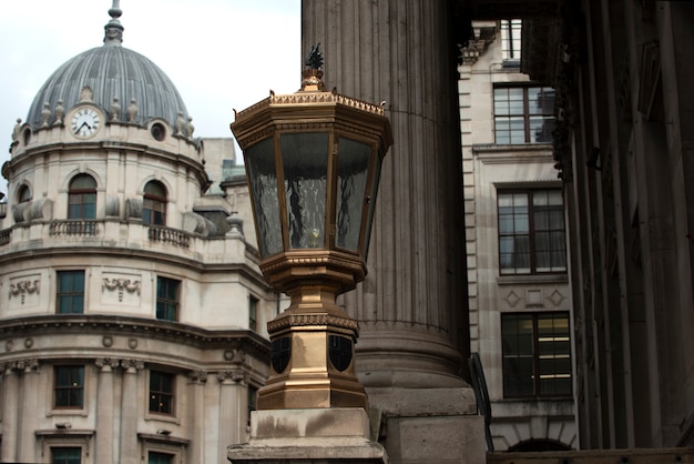 Free Photo view of street lights in london city