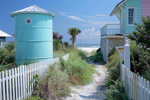 Free Photo view of tank/container for water storage