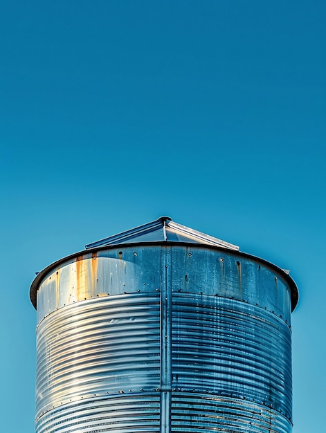 Free photo view of tank/container for water storage