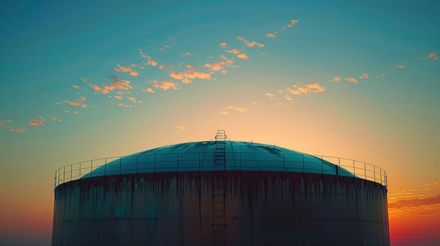 Free photo view of tank/container for water storage