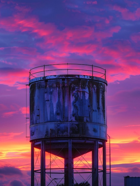 Free Photo view of tank/container for water storage