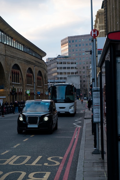 Free photo view of traffic in london city