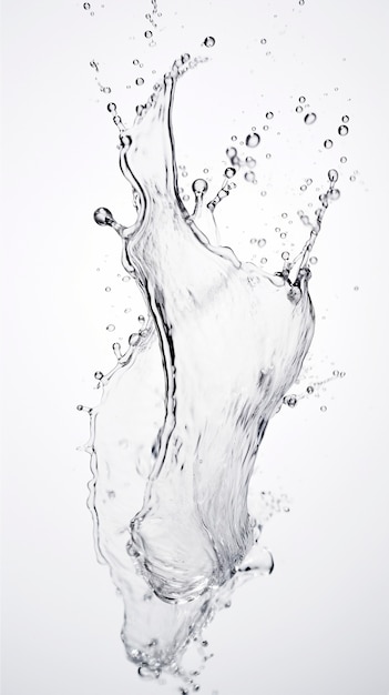 Free photo view of water splash