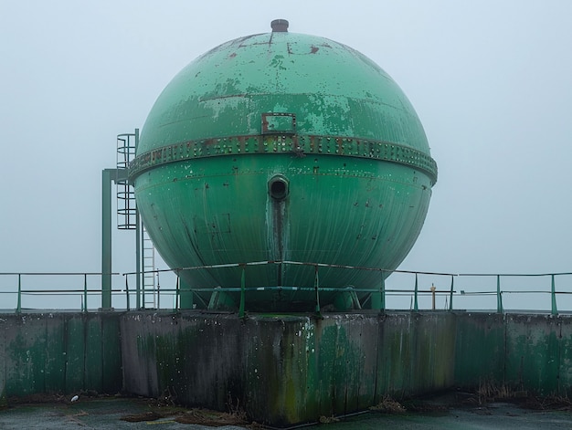 Free photo view of water tank for storage