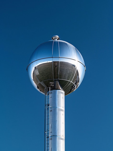 Free photo view of water tank for storage