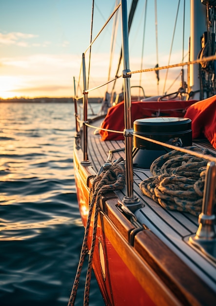 Free Photo view of watercraft