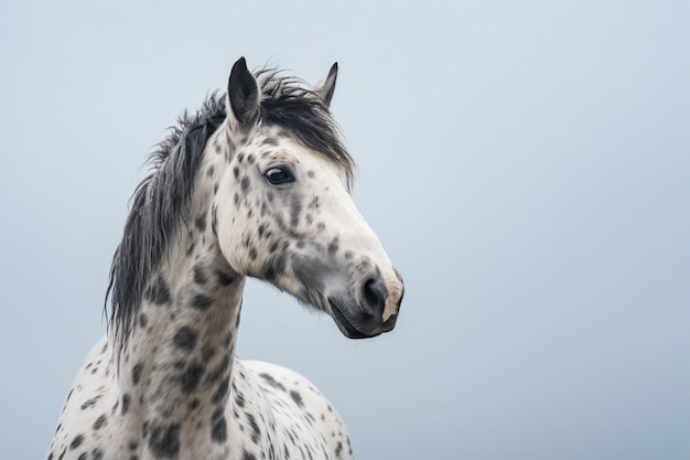 Free photo view of wild horse