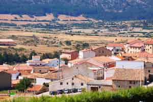 Free photo village in aragon. frias de albarracin