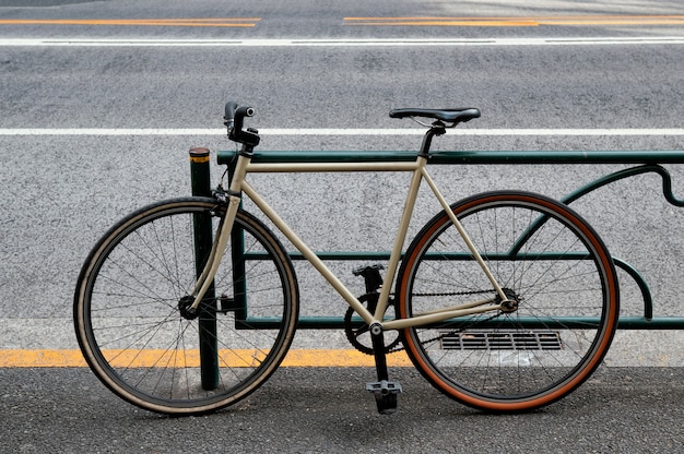 Vintage bicycle outdoors